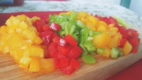 Colourful vegetables