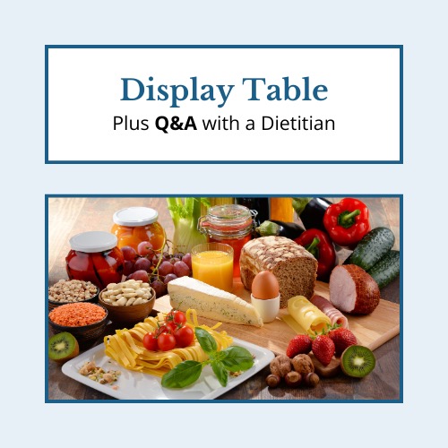 Food displays: Good vs Bad Food | Sugar Content of Popular Foods | Salt Content of Popular Foods | Portion Control | Understanding Food Labels | Eating for Gut Health